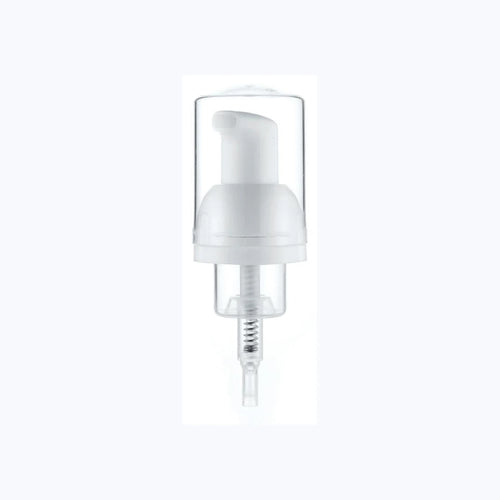 VP-FP-001 white foam pump with clear protective cap